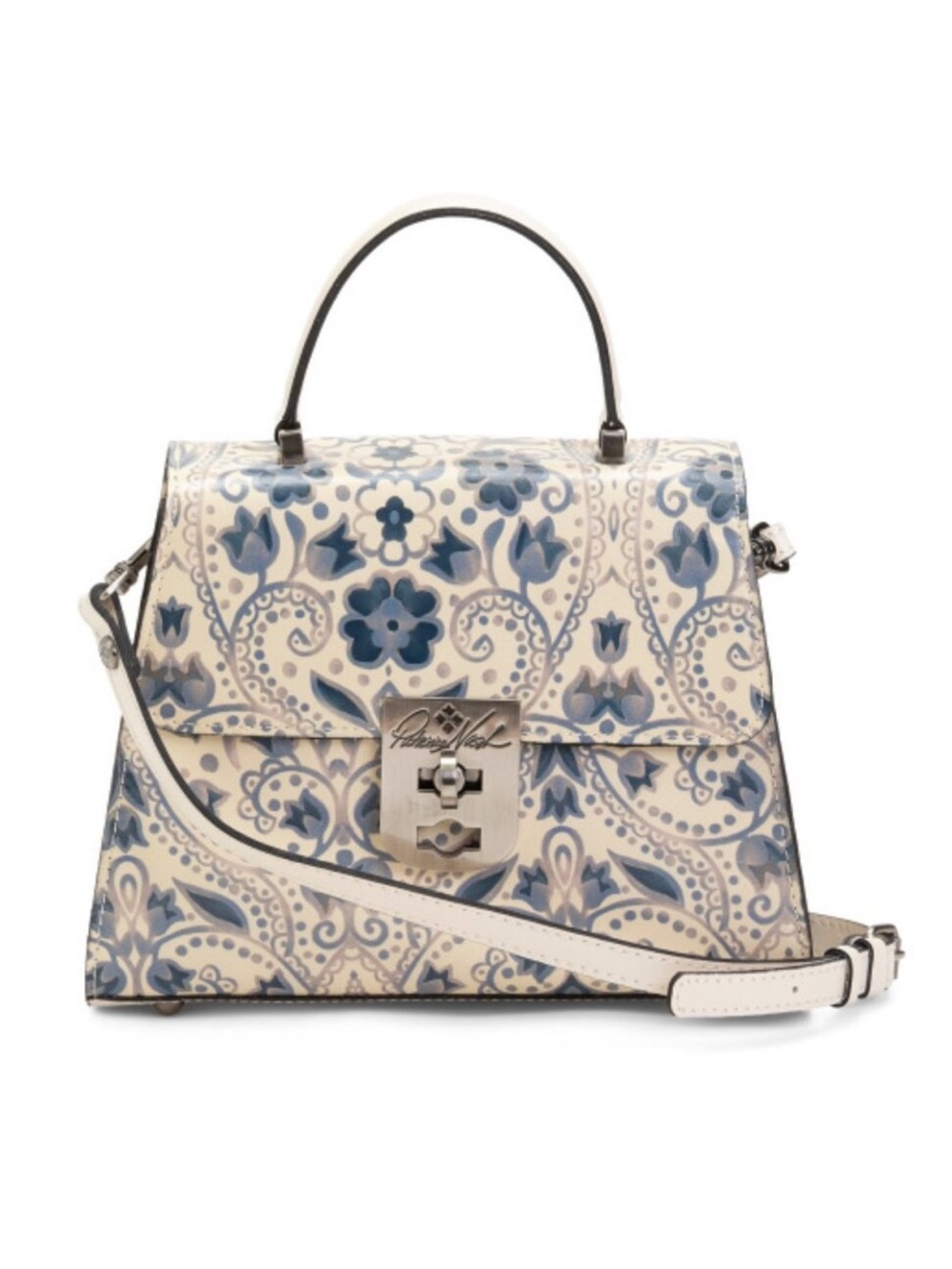 PATRICIA NASH Leather Chauny Satchel
